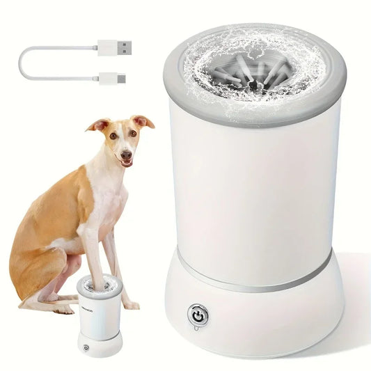 Automatic Dog Paw Cleaner – Electric Pet Paw Washing Cup