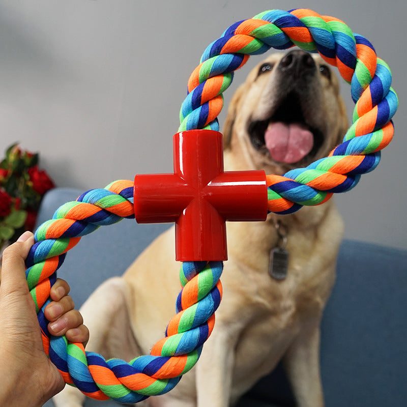 Durable Cotton Bite Resistant Rope Toy