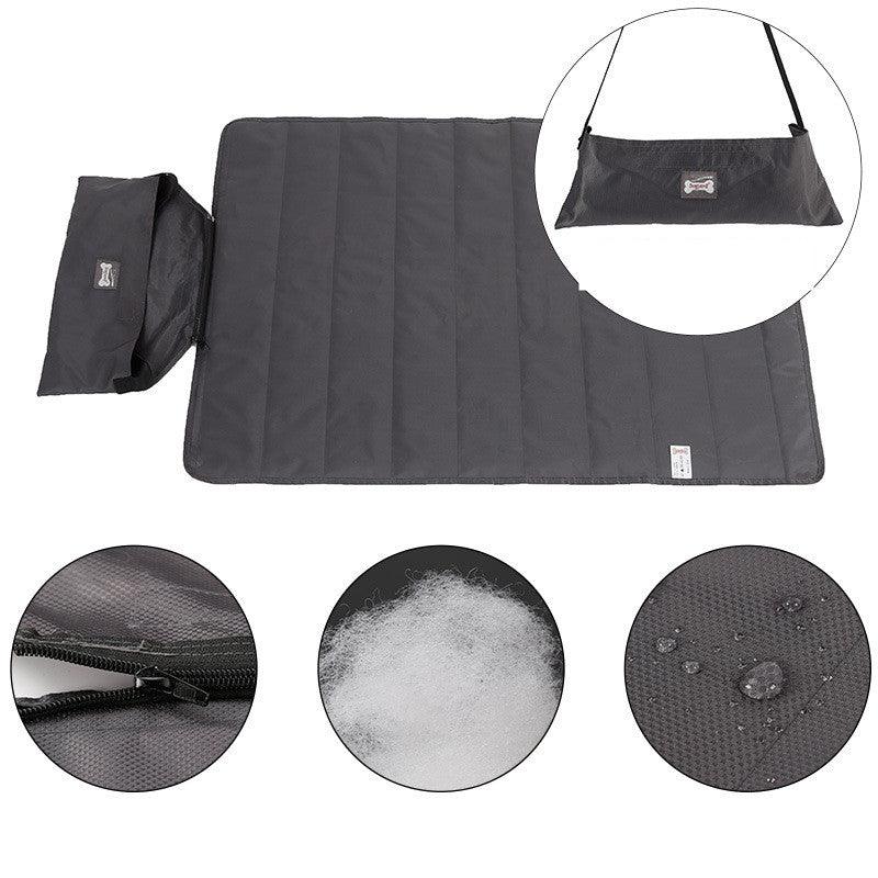 Portable Waterproof Outdoor Pet Blanket - Cozy Comfort For Dogs And Cats