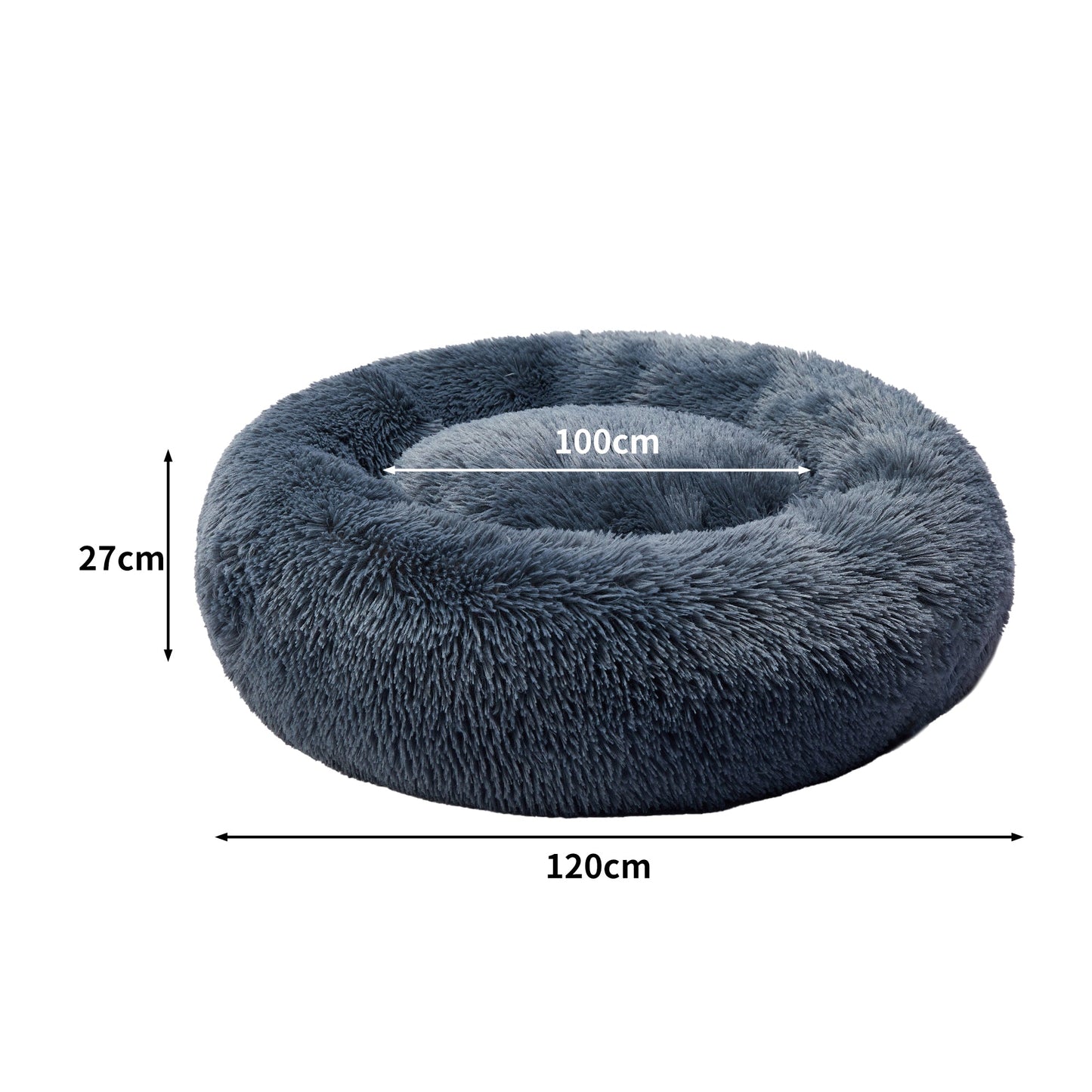 PaWz Pet Bed Cat Dog Donut Nest Calming  XXX-Large