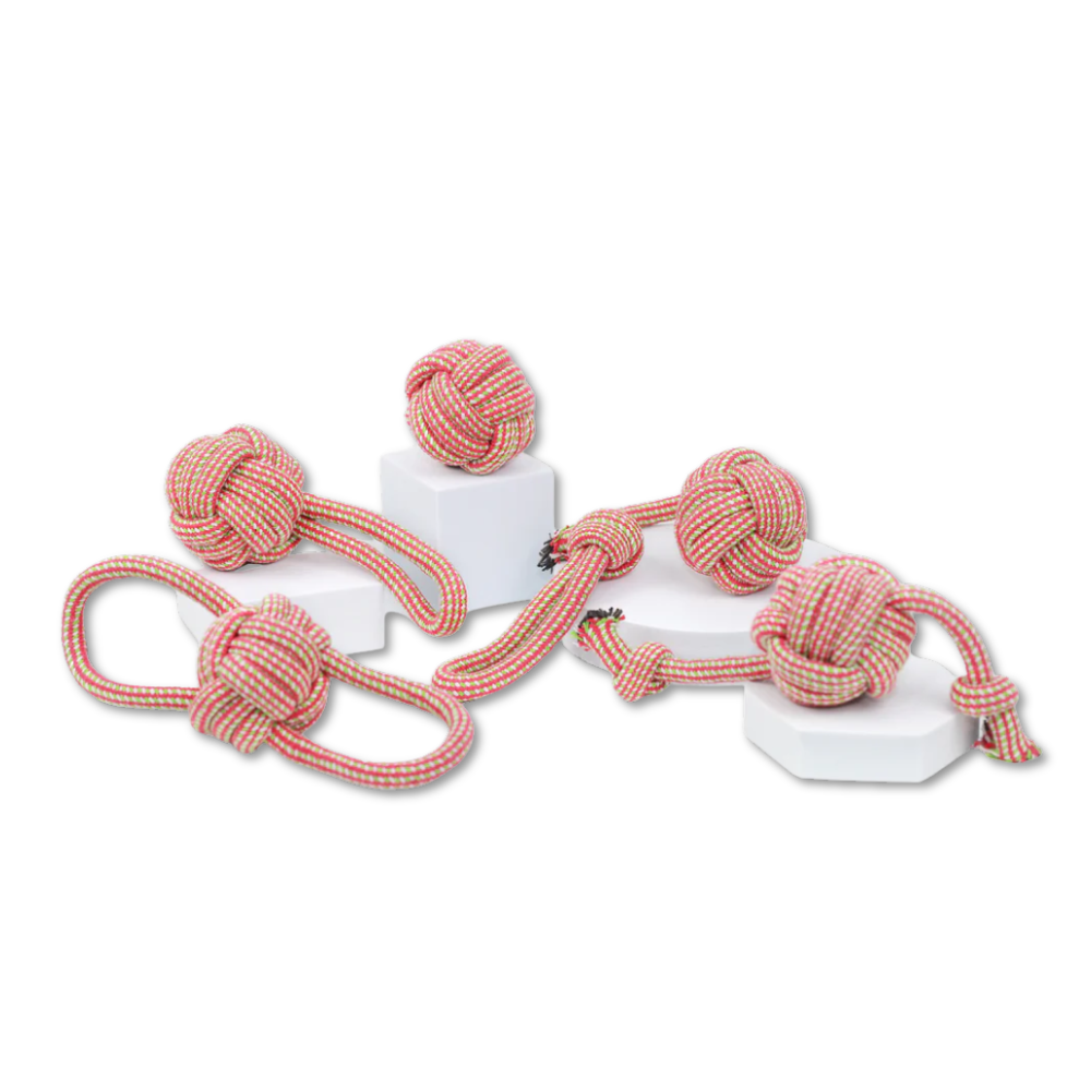Rose Red Large Rope Tug Toys